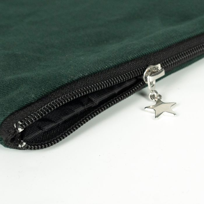 Clutch Çanta Çam Yeşili (25x18 cm) Astarlı