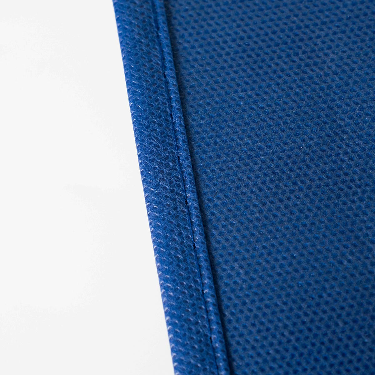 Tam Körüklü Mavi Tela Çanta (35x40 cm)