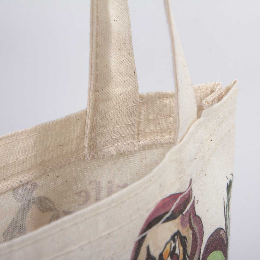 Ofset Baskılı 23X25X10 Bez Çanta