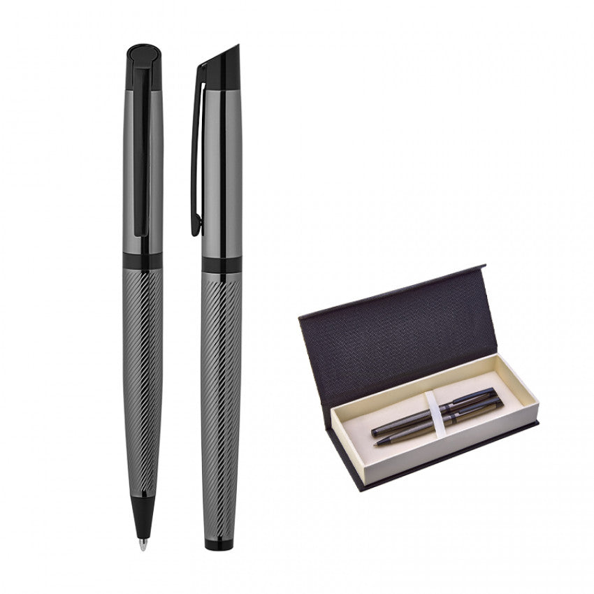 Metal Roller ve Tükenmez Kalem Hediye Seti 1111-RT