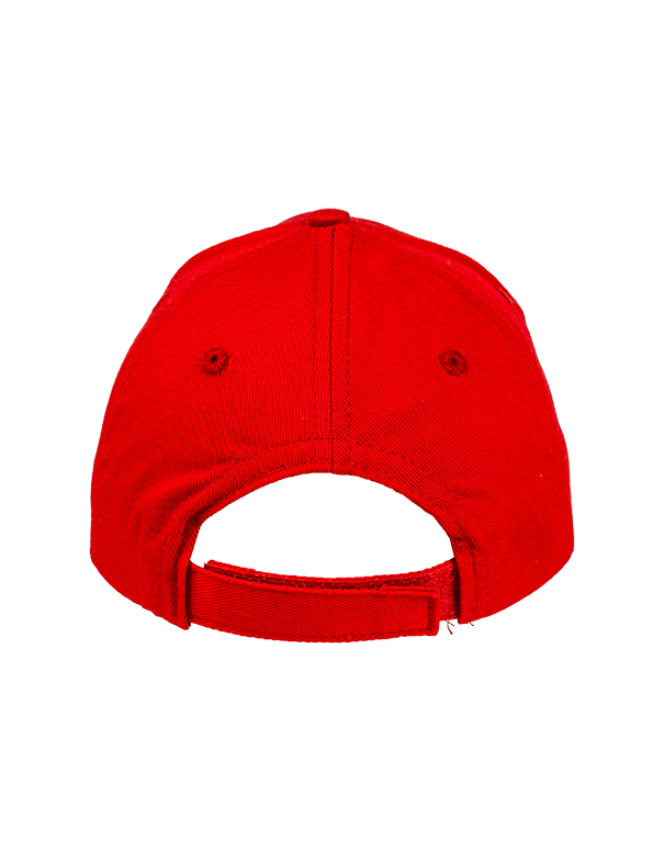 Premium Gabardin Şapka - Kırmızı (Özelleştirilebilir)