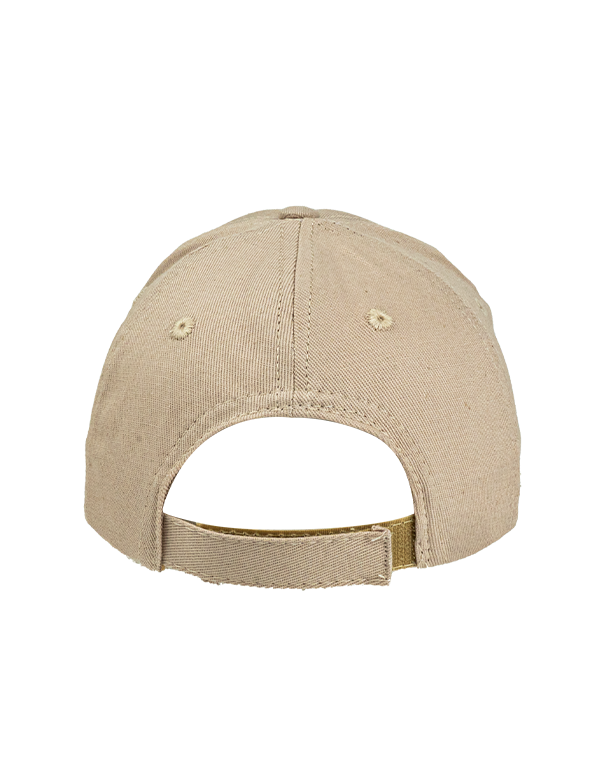 Premium Gabardin Şapka - Krem