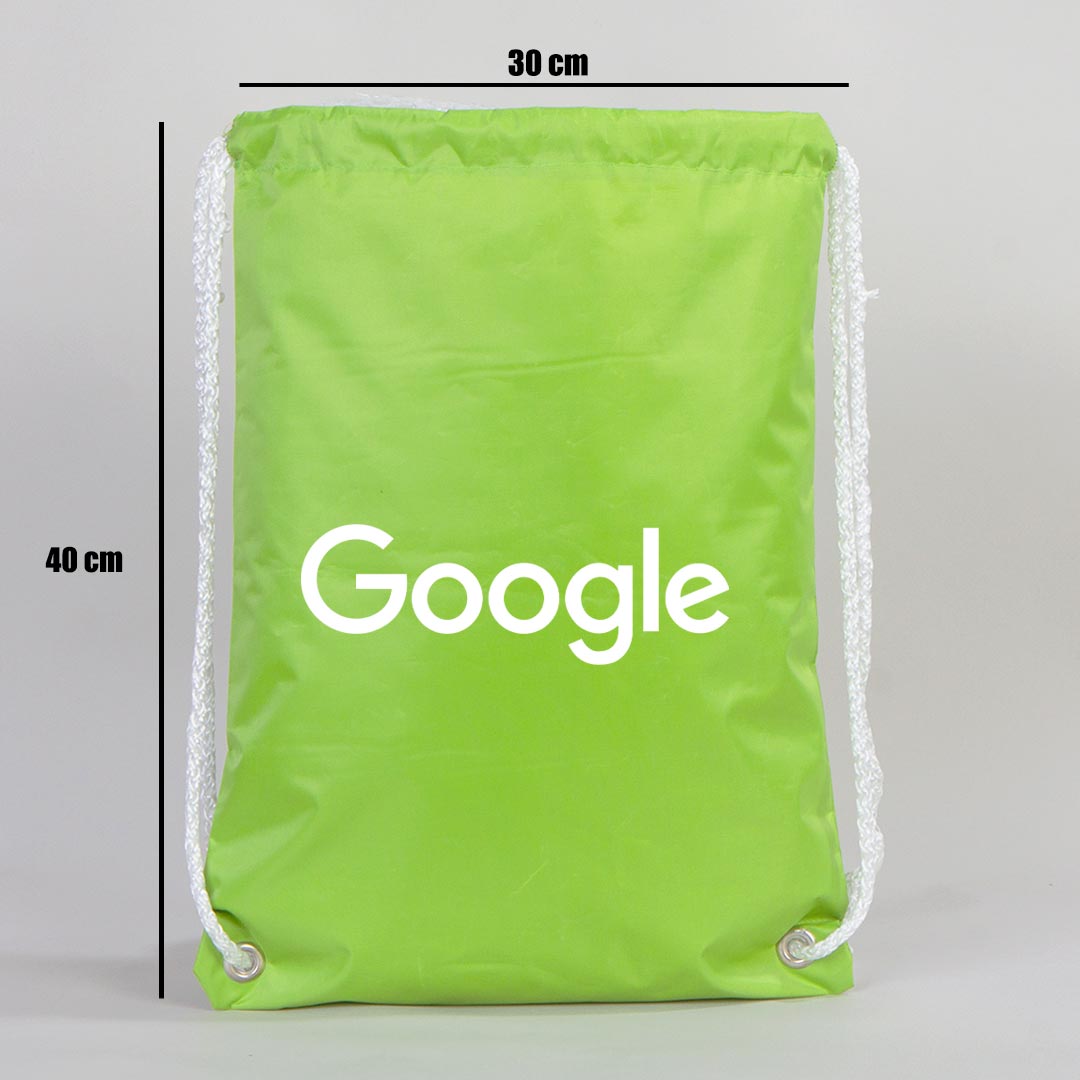 Imperteks Promosyon Yeşil Büzgülü Sırt Çantası - Google