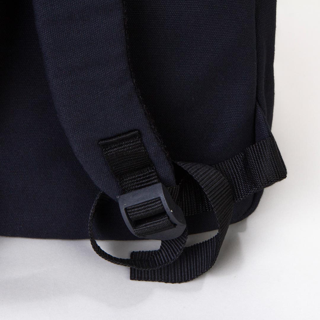 Kanvas Sırt Çantası Lacivert - 28x43x10 cm