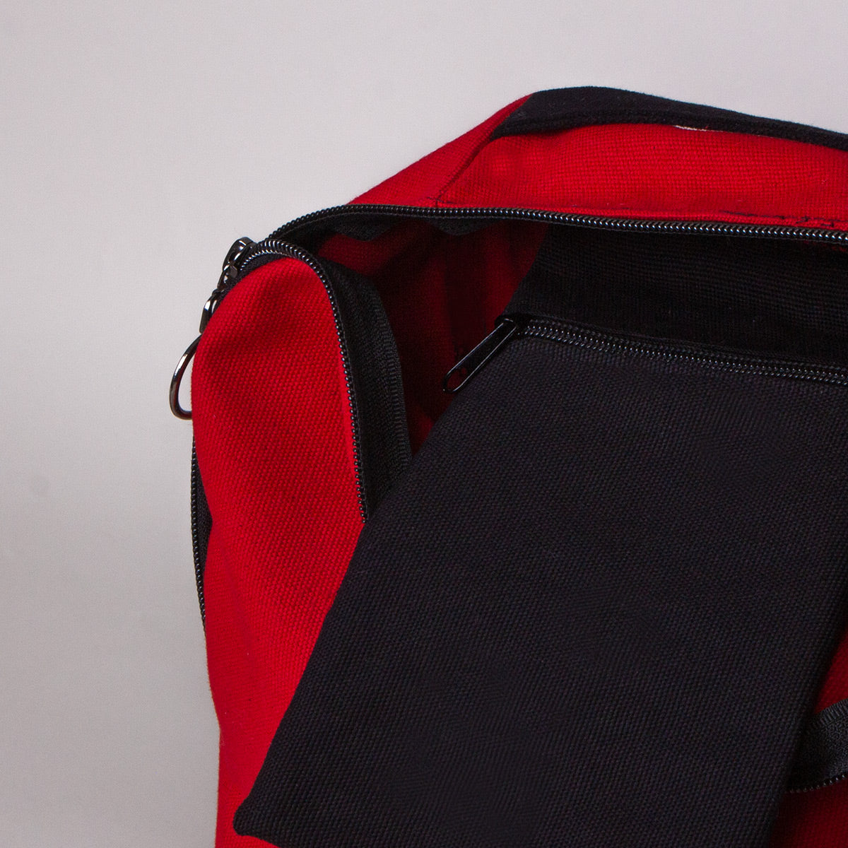 Kanvas Kırmızı Sırt Çantası VİP