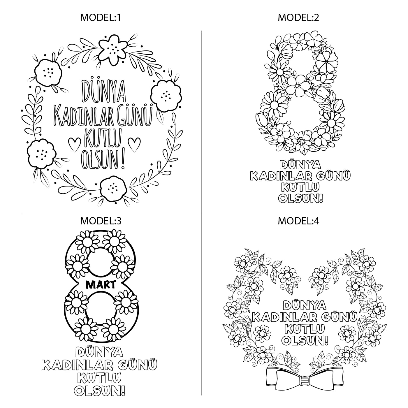 Kanvas Bez Çanta 35x40 cm - Kadınlar Günü Hediyesi