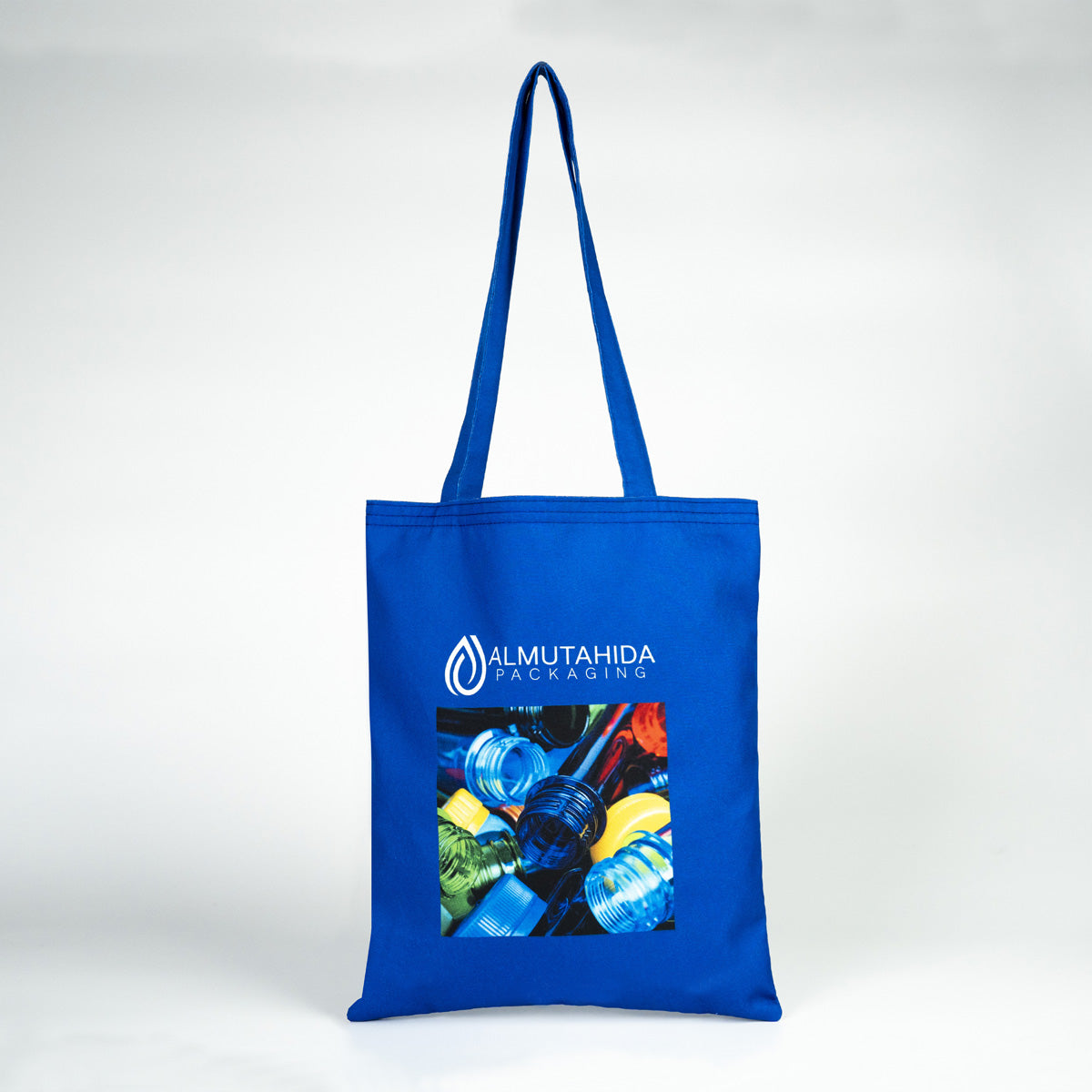 Renkli Süblimasyon Bez Çanta Lamineli Toptan - 35x40cm