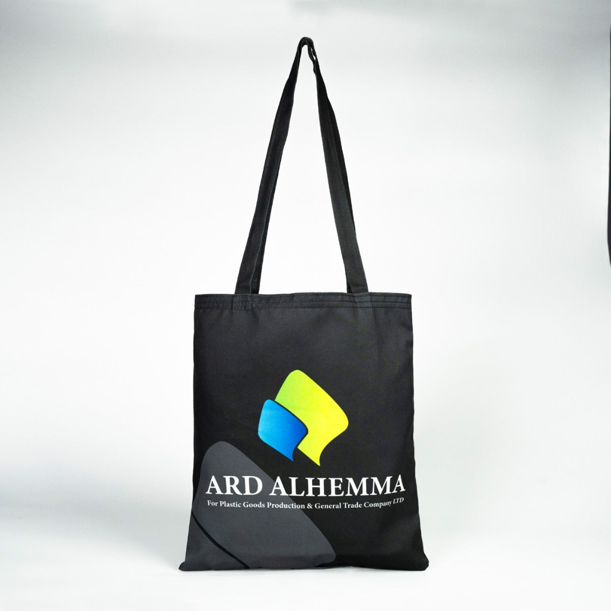 Siyah Süblimasyon Bez Çanta Lamineli- 35x40cm