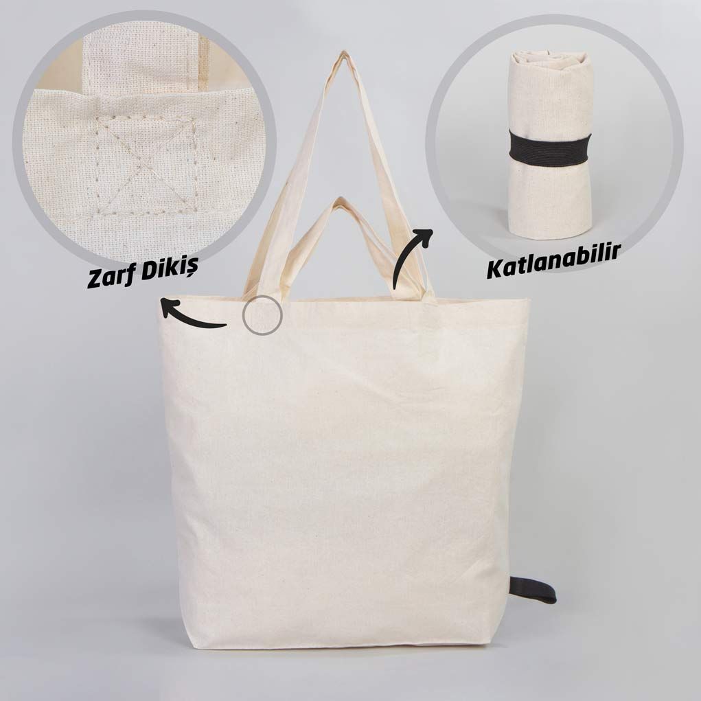 Katlanabilir Alışveriş Çantası - Pratik