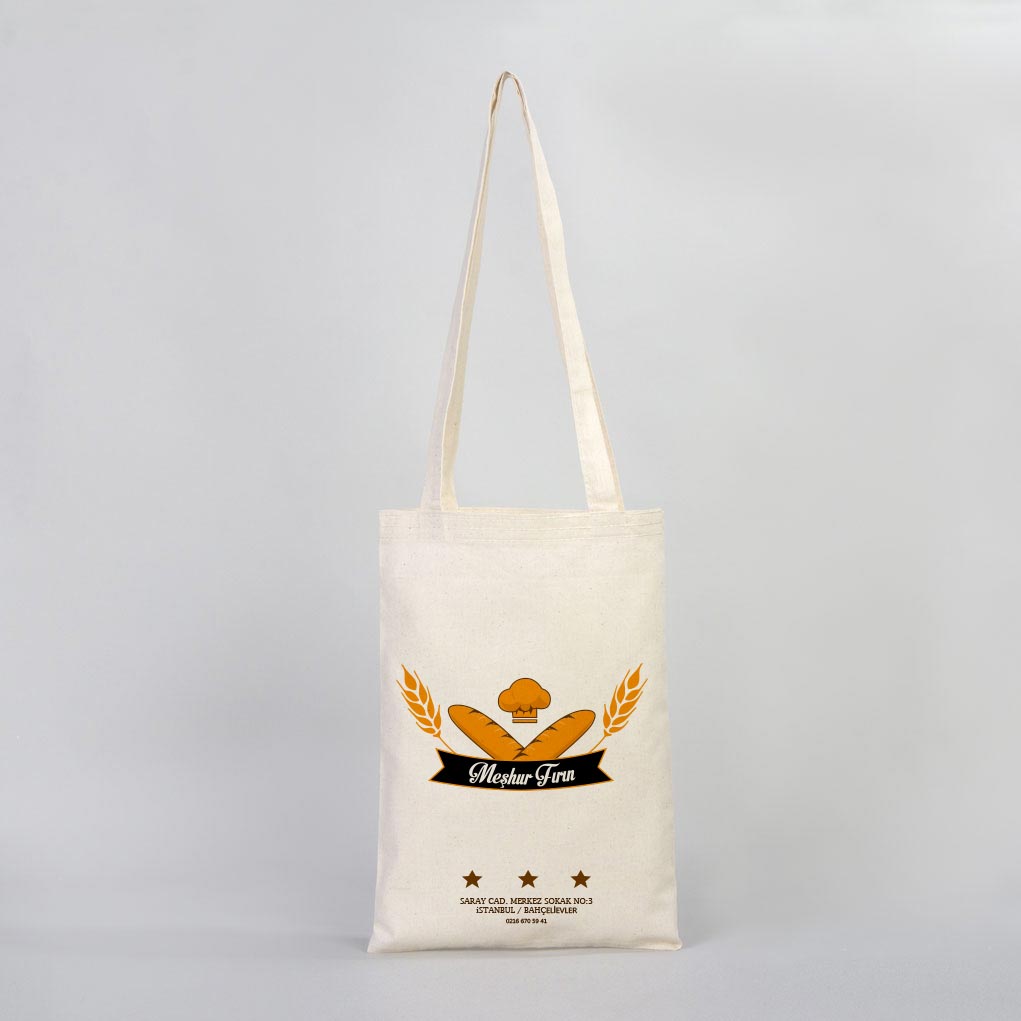 Promosyon Bez Çanta - Pastane Çantası