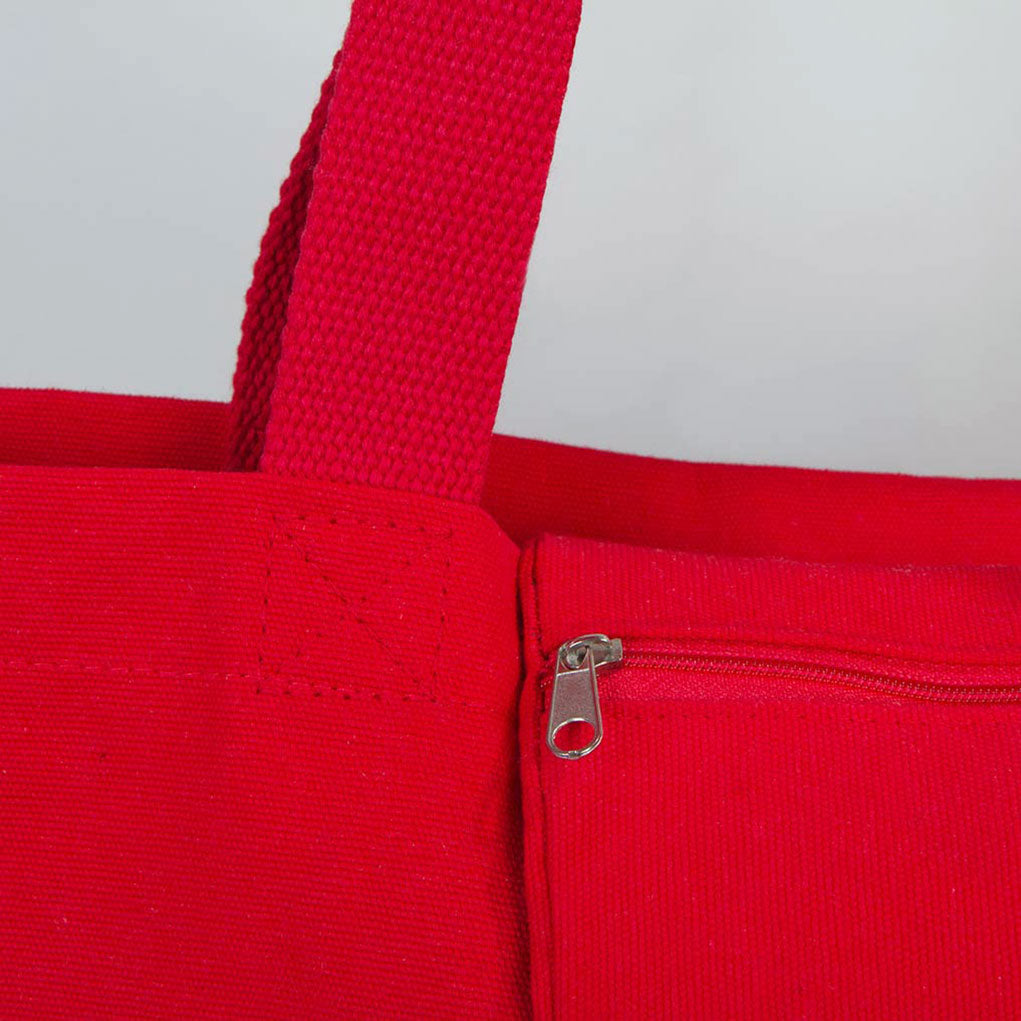 Promosyon Katlanabilir Kırmızı Alışveriş Çantası