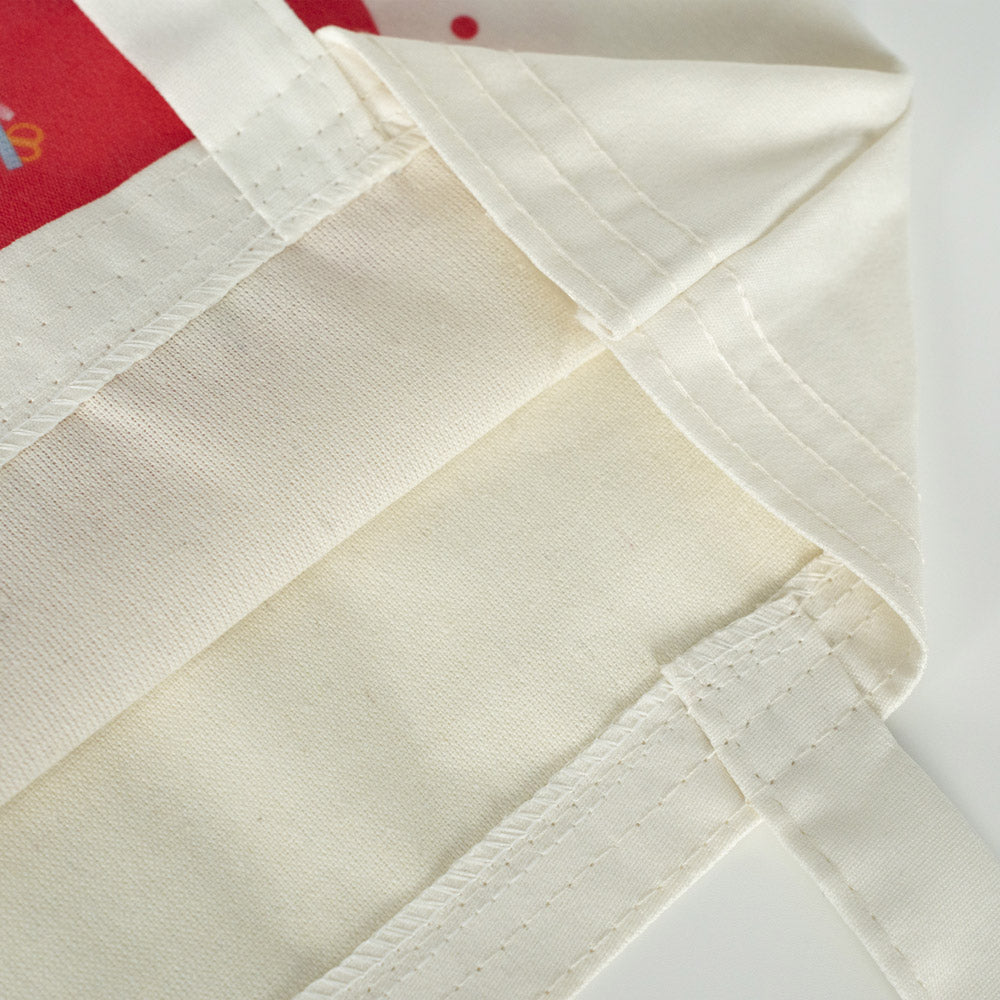 Renkli Süblimasyon Baskılı Bez Çanta Lamineli - 35x40cm