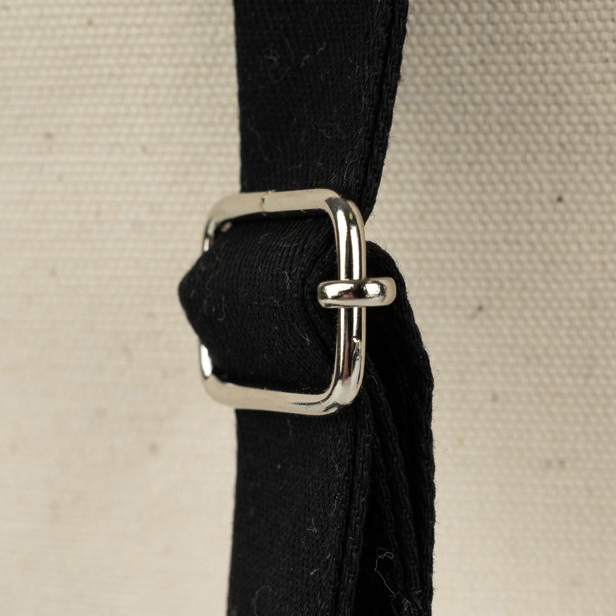 Kanvas Sırt Çantası VIP Siyah - Ön ve Yan Cepli