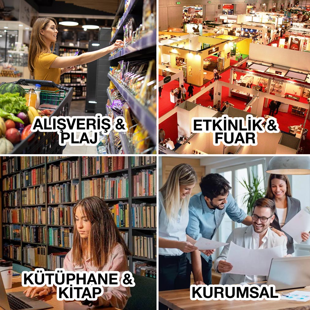 Trend Kanvas Çanta 40x35x12cm -Mint Yeşili Renkli Kulp