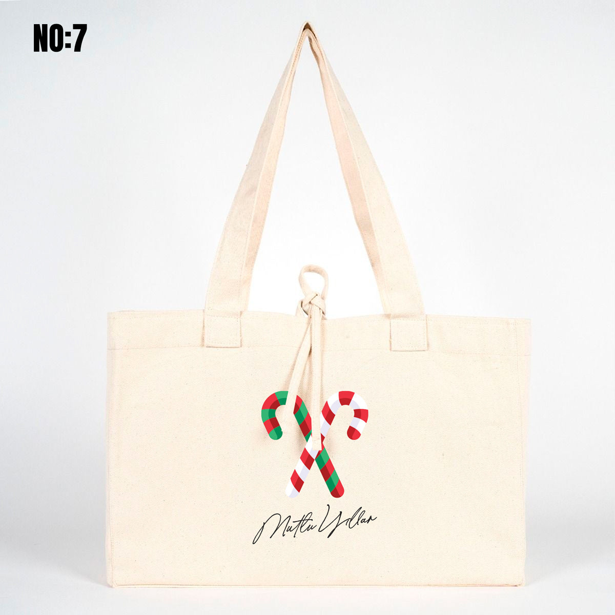 Yılbaşı Baskılı Large City Çanta 45x30x10 cm (Özelleştirilebilir)