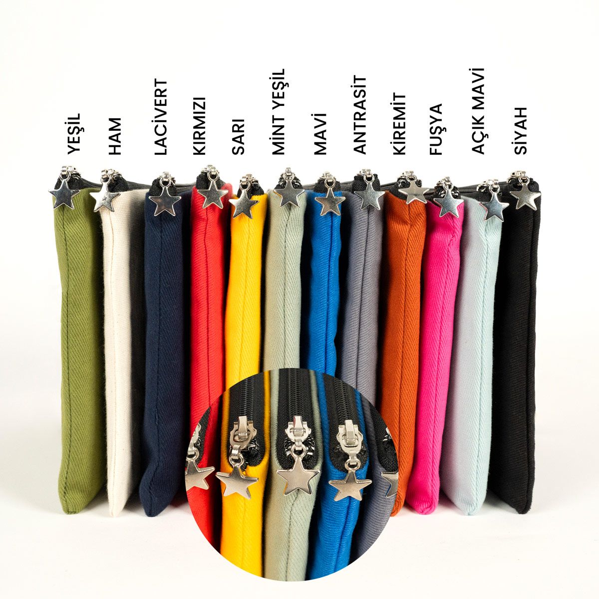 8 Mart Dünya Kadınlar Günü Clutch Kanvas Çanta (25x18 cm)