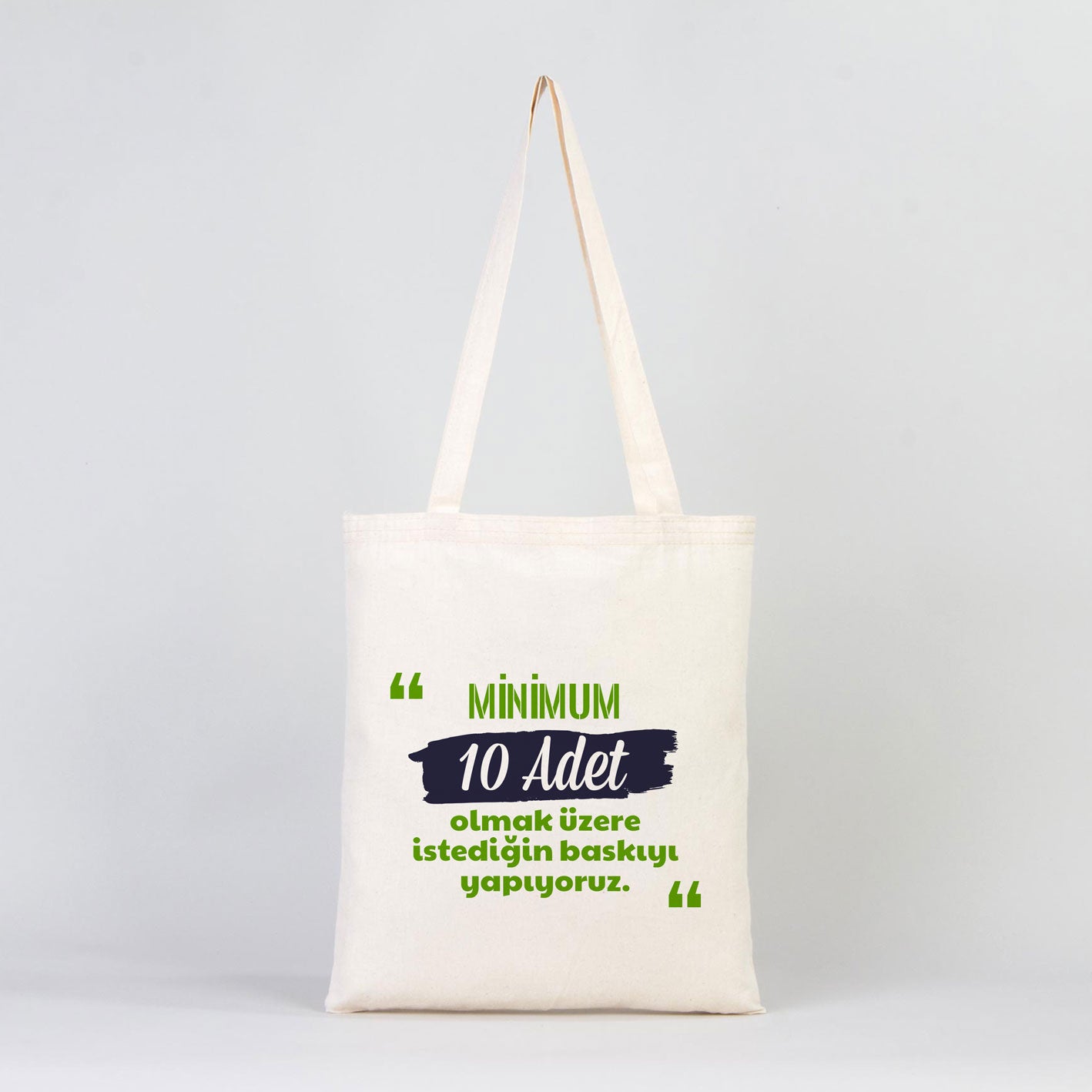 Boyanabilir 35x40 cm Ham Bez Çanta - Bayram Çantası