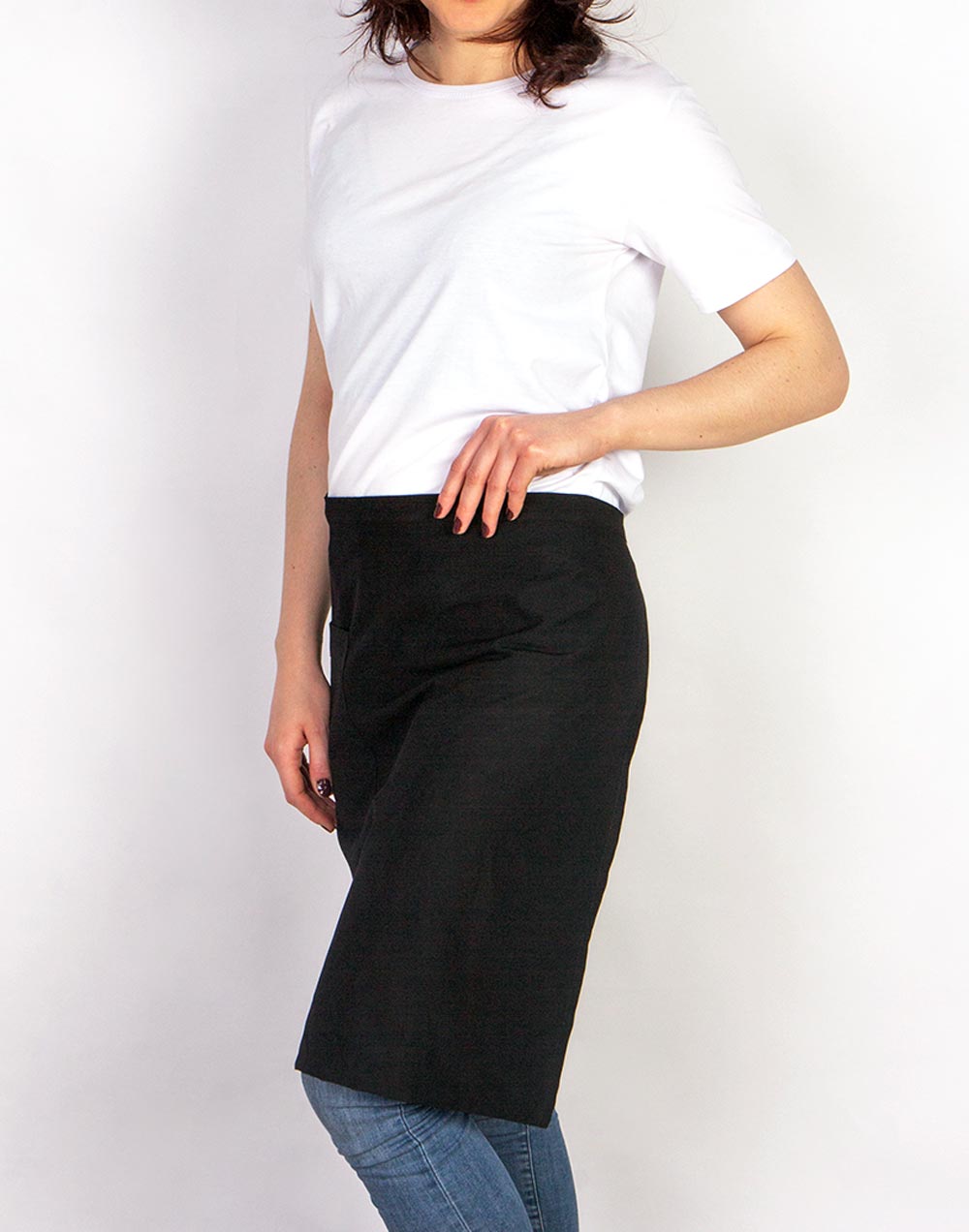 Logo Baskılı Kafe - Restoran Personel Seti