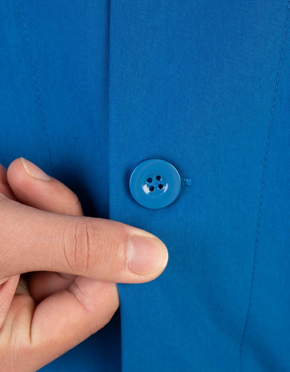 Saks Mavi Erkek İş Önlüğü, İş Elbiseleri Modelleri