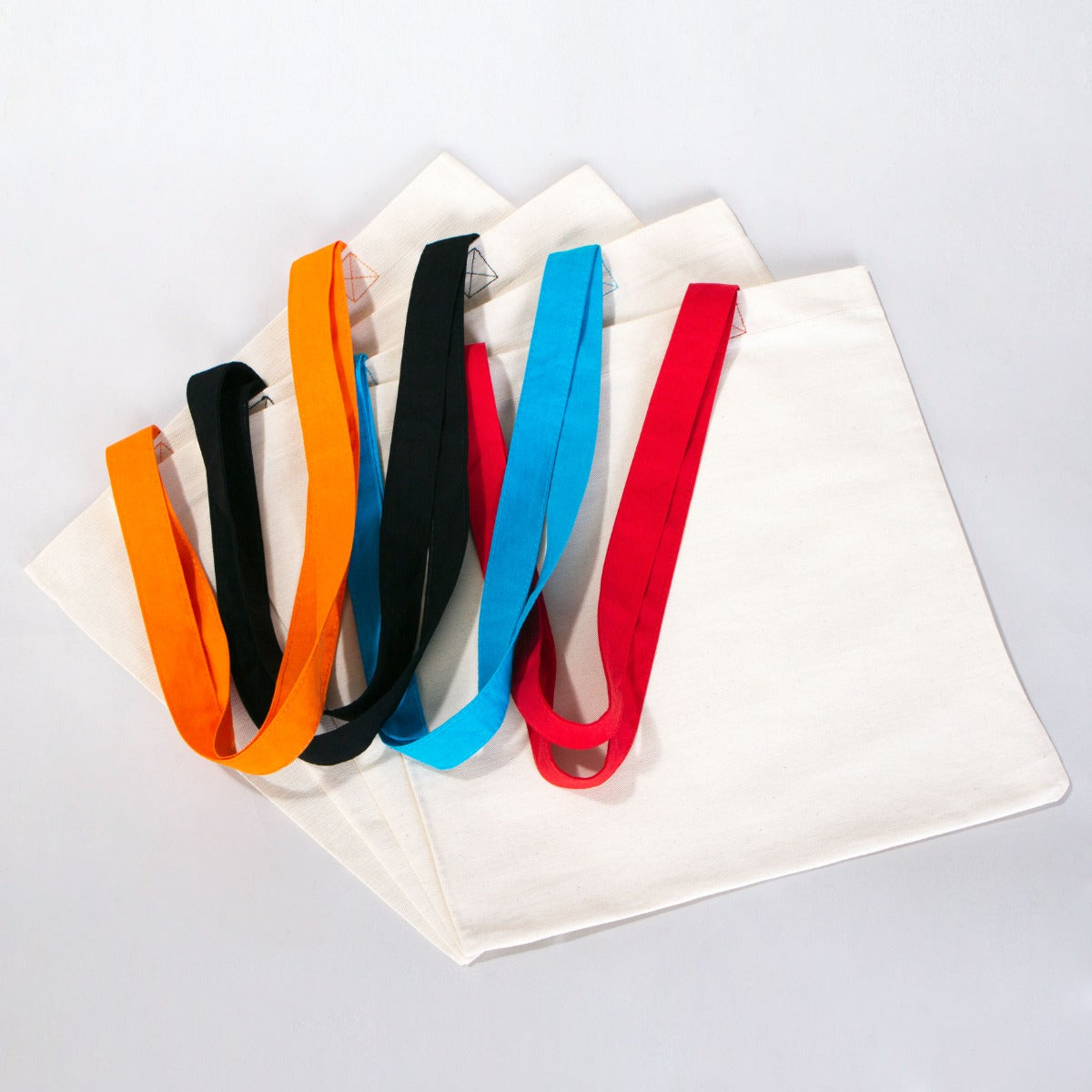 Gabardin Bez Çanta Kırmızı Kulp 40x35cm (Özelleştirilebilir)