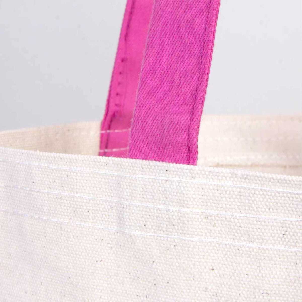 Kanvas Çanta Renkli Kulp - İç Cepli - Kadınlar Günü