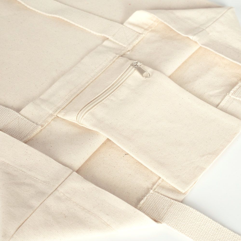 Kadınlar Günü Kanvas Plaj Çantası 48x41x10cm