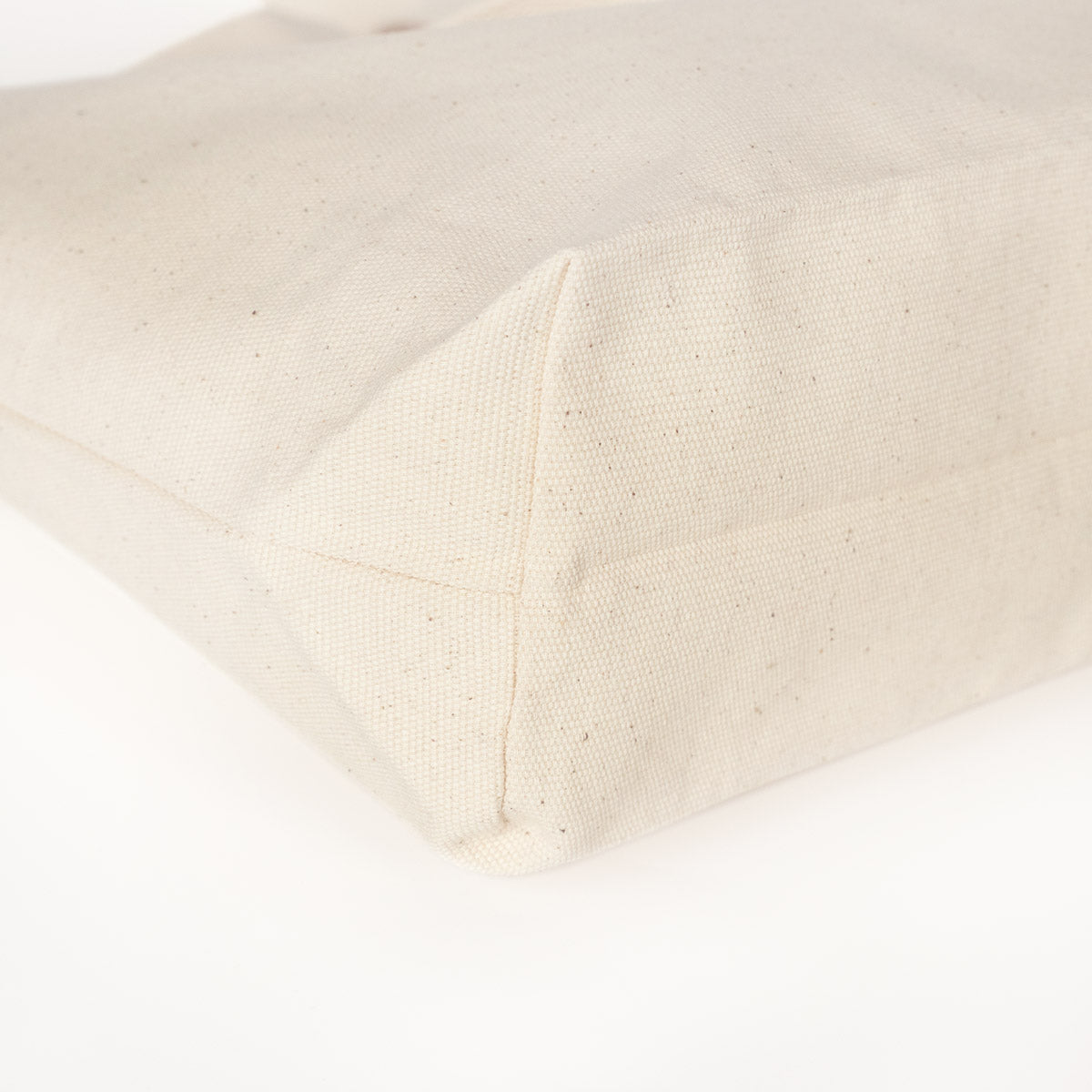 Kanvas Plaj Çantası İç Cepli Örgü Kulp - 48x41x10 cm