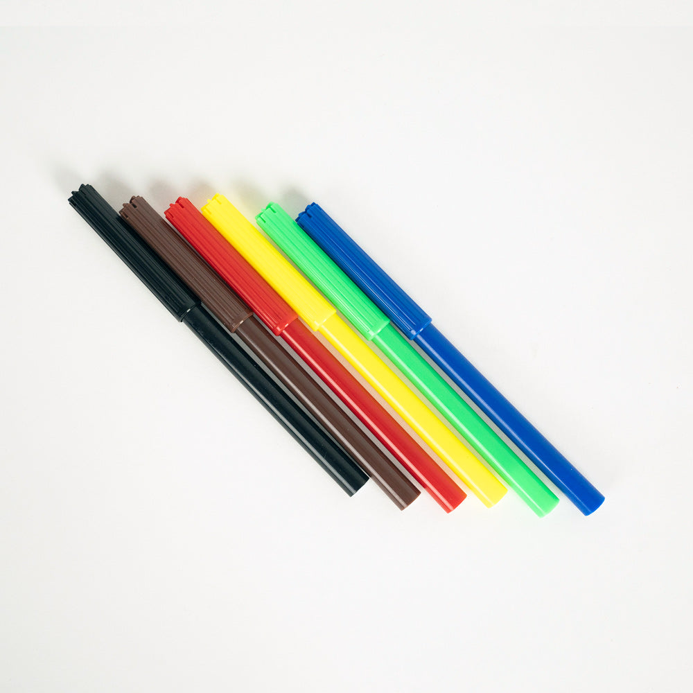 Red Apple / Fixpoint Keçeli Kalem 6'lı Pvc