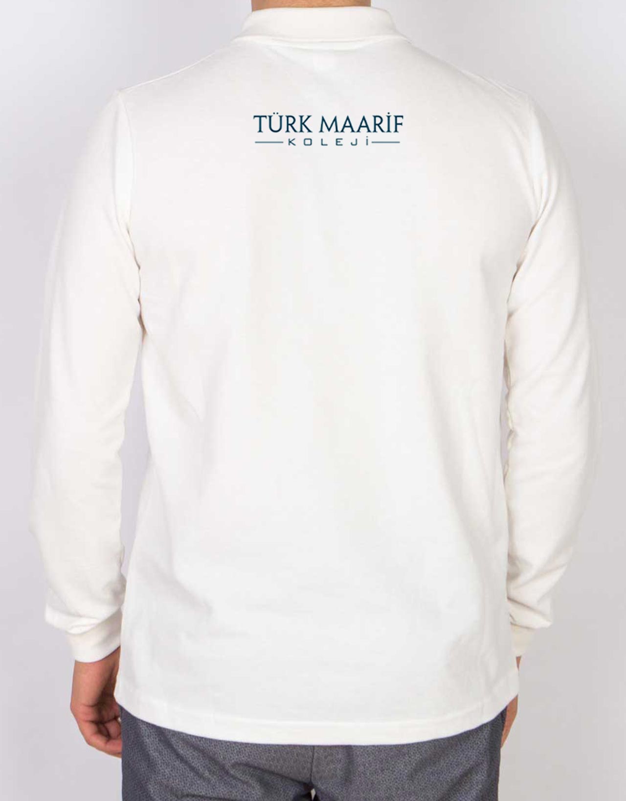 Polo Yaka Uzun Kol Tişört - TMK