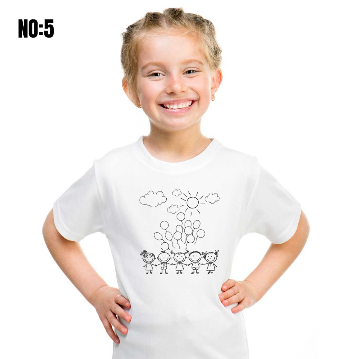 23 Nisan Boyanabilir Promosyon Tişört