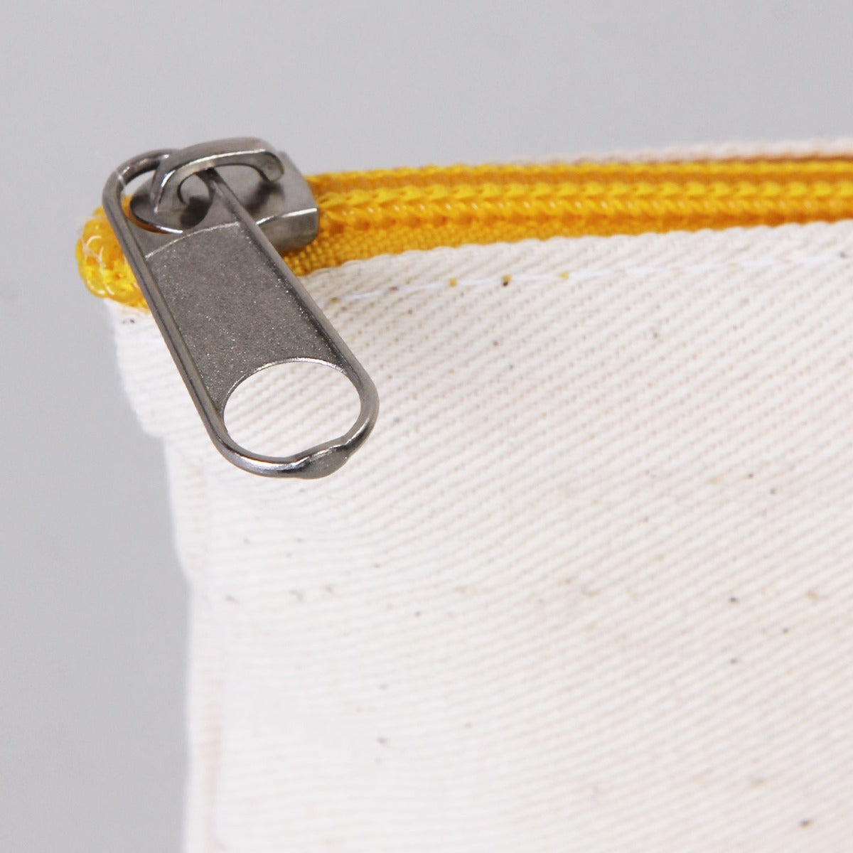 21x10 cm Sarı Fermuarlı Bez Kalemlik - 23 Nisan Hediyesi