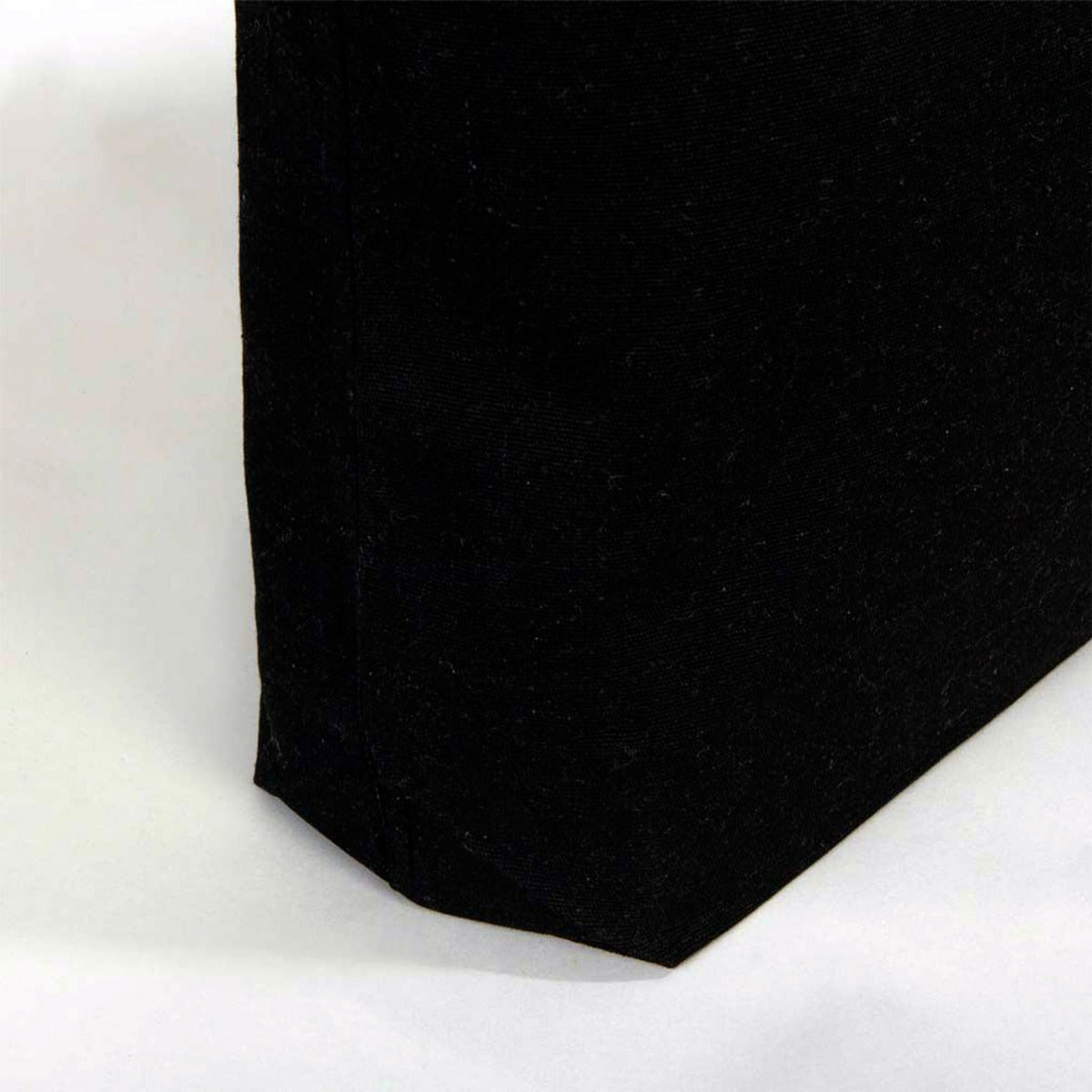 Baskılı SİYAH Kanvas Büyük Alışveriş & Plaj & Geniş Hacim Çanta - 48x41x10 cm İç cep Örgü Kulp (Özelleştirilebilir)