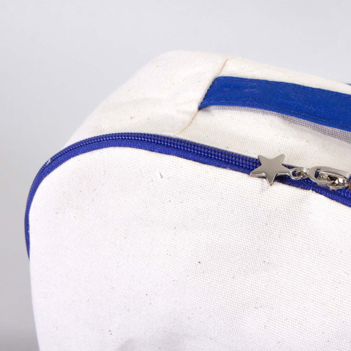 Saks Mavi VIP Kanvas Sırt Çantası (Özelleştirilebilir)