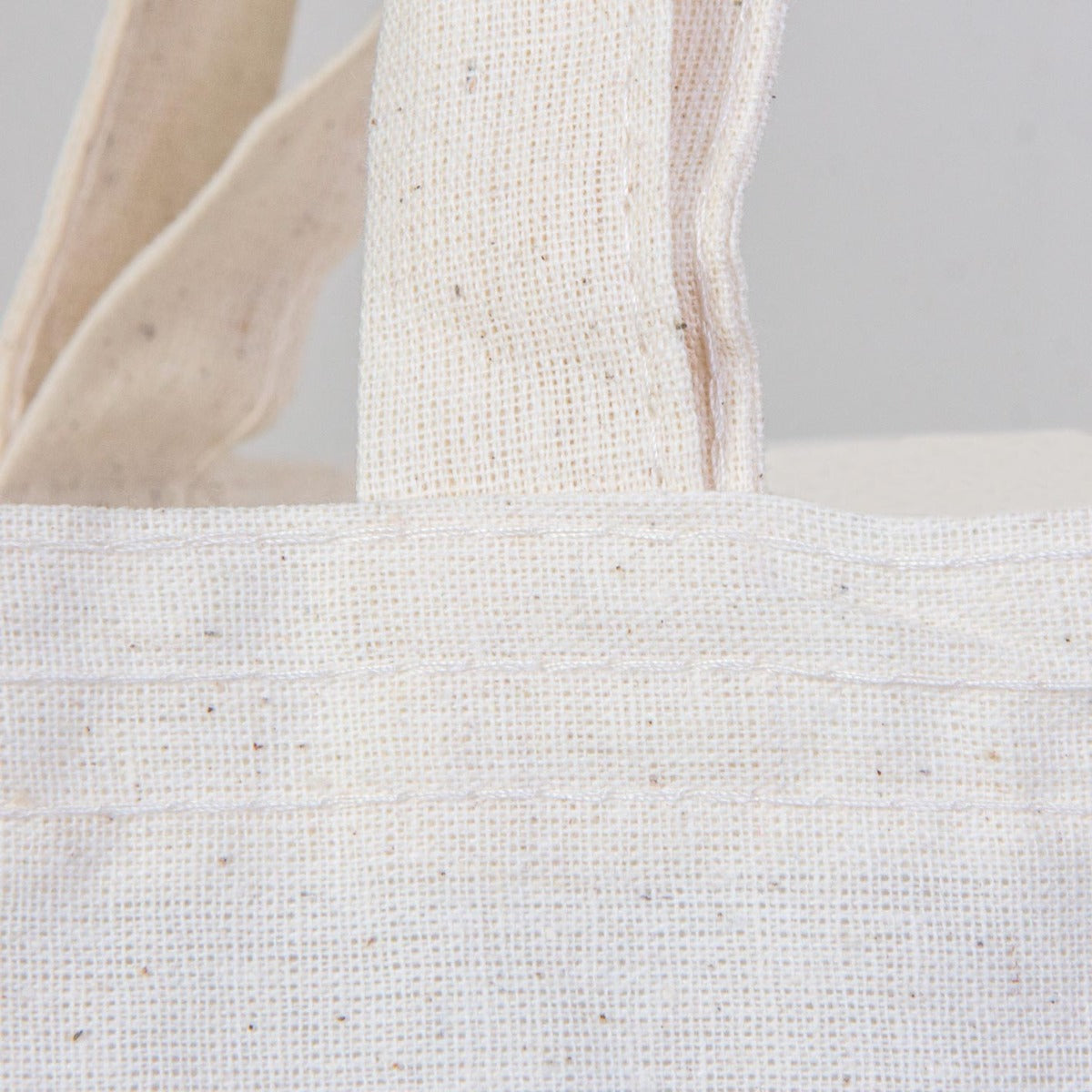 Hac ve Umre Hediyelik Ham Bez Çanta | 40x40 cm Kabe-i Muazzama’dan Selam ve Dua ile