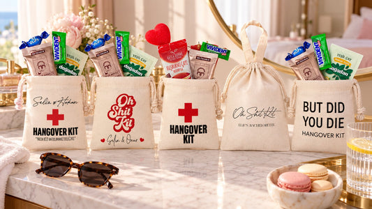 Düğün İçin Hangover Kit İçine Ne Konur? [18 Madde + Özel Baskı]