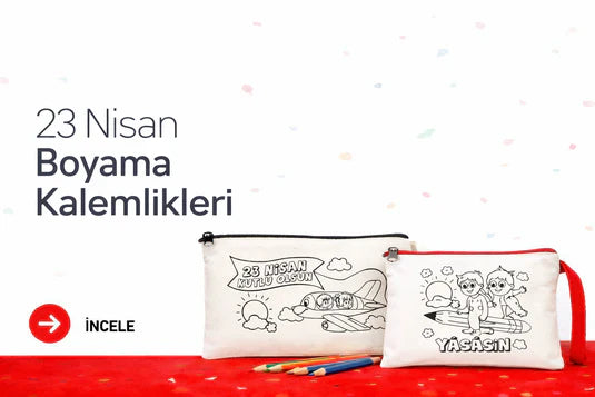 23 Nisan Boyama - Kalemlikleri istepromosyon.com