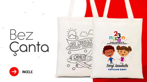 23 Nisan Bez Çanta - istepromosyon.com
