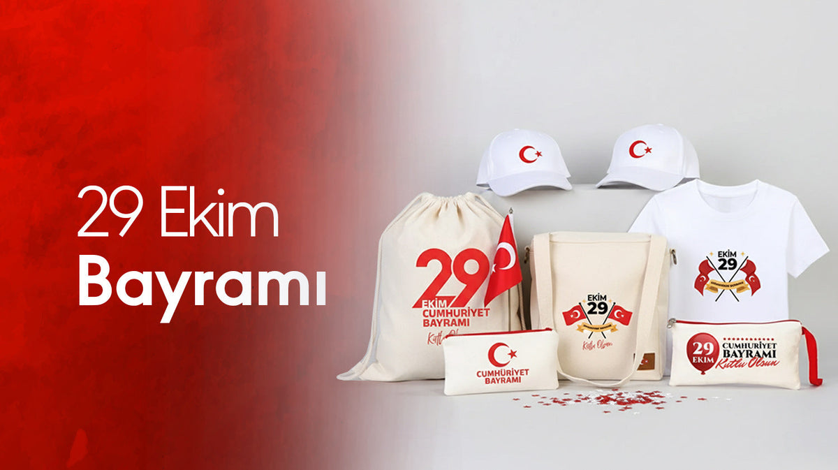 29 Ekim Cumhuriyet Bayramı baskılı promosyon ürünleri