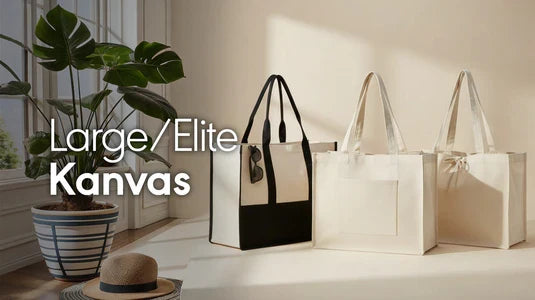 Large / Elite Kanvas Çanta — toptan logo baskılı, İştePromosyon