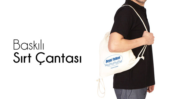 Baskılı Sırt Çantası