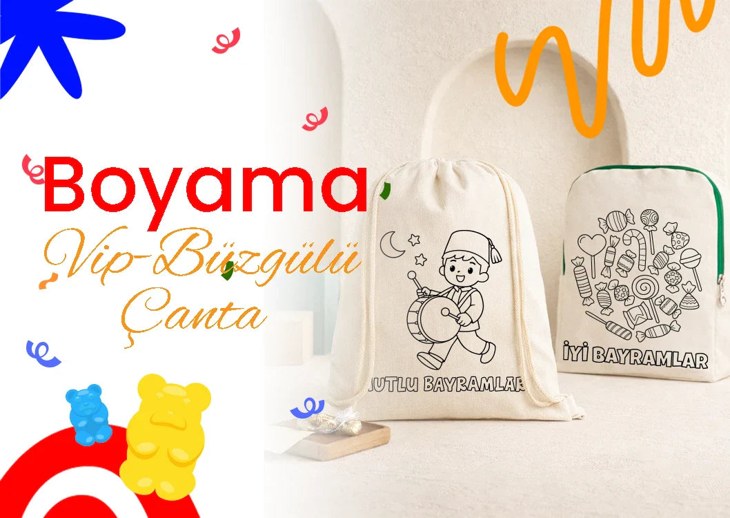 Ramazan Bayramı Boyama - Sırt Çantaları / VİP
