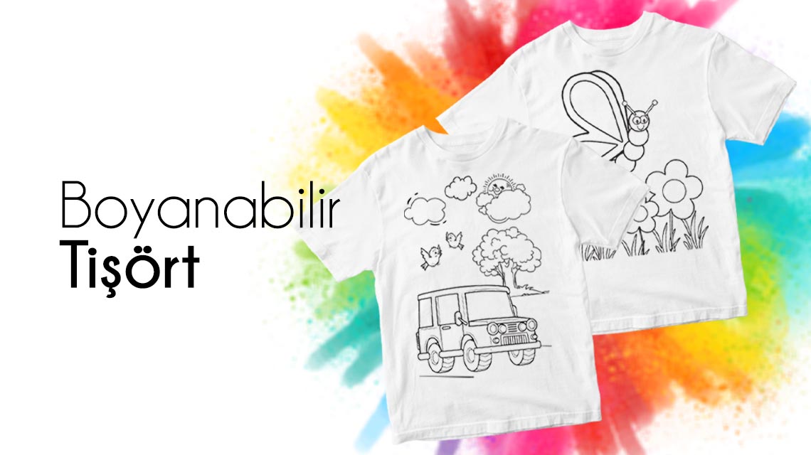 Boyanabilir Tişört