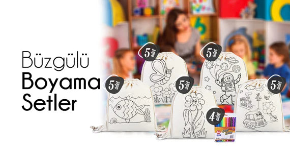 Büzgülü Boyama Setleri