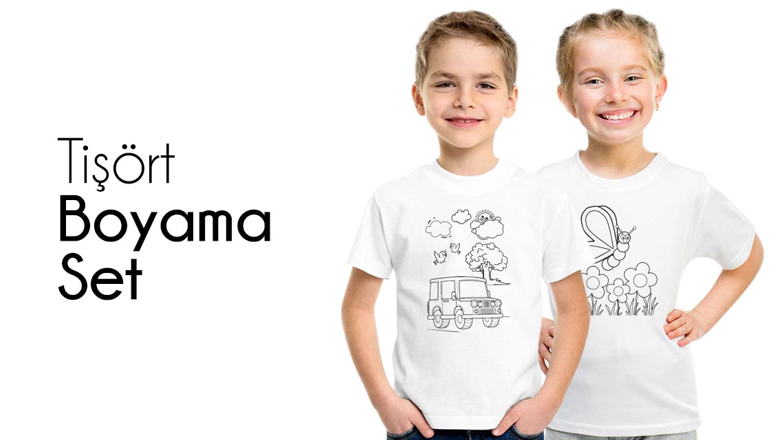 Tişört Boyama Set