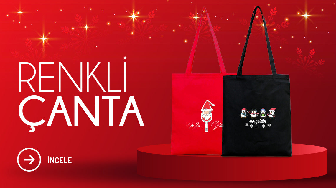 Renkli Yılbaşı Çantaları