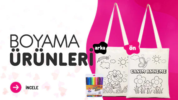 Kadınlar Günü Boyanabilir Ürünler - istepromosyon.com