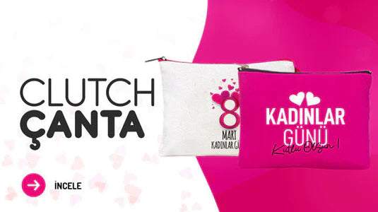 Kadınlar Günü Hediyesi - El/Clutch Çanta Modelleri - istepromosyon.com