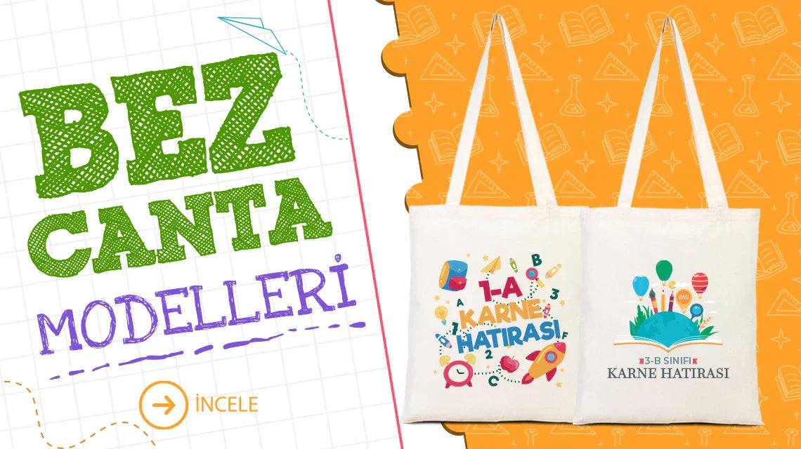 Karne Günü Hediyeleri Bez Çanta