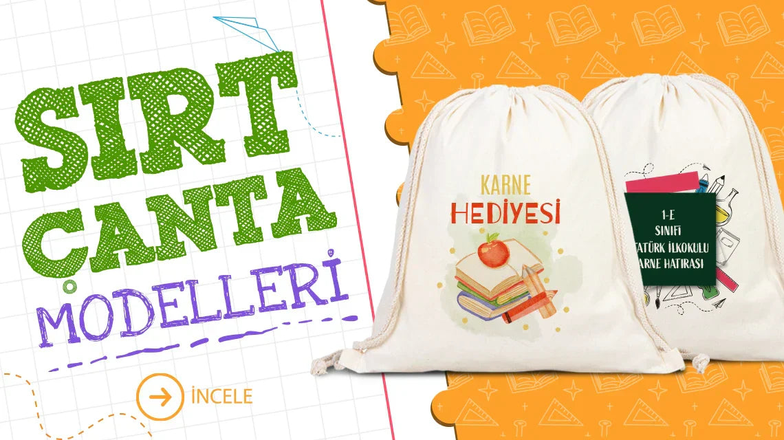 Karne Günü Sırt Çantası Modelleri - İstepromosyon.com