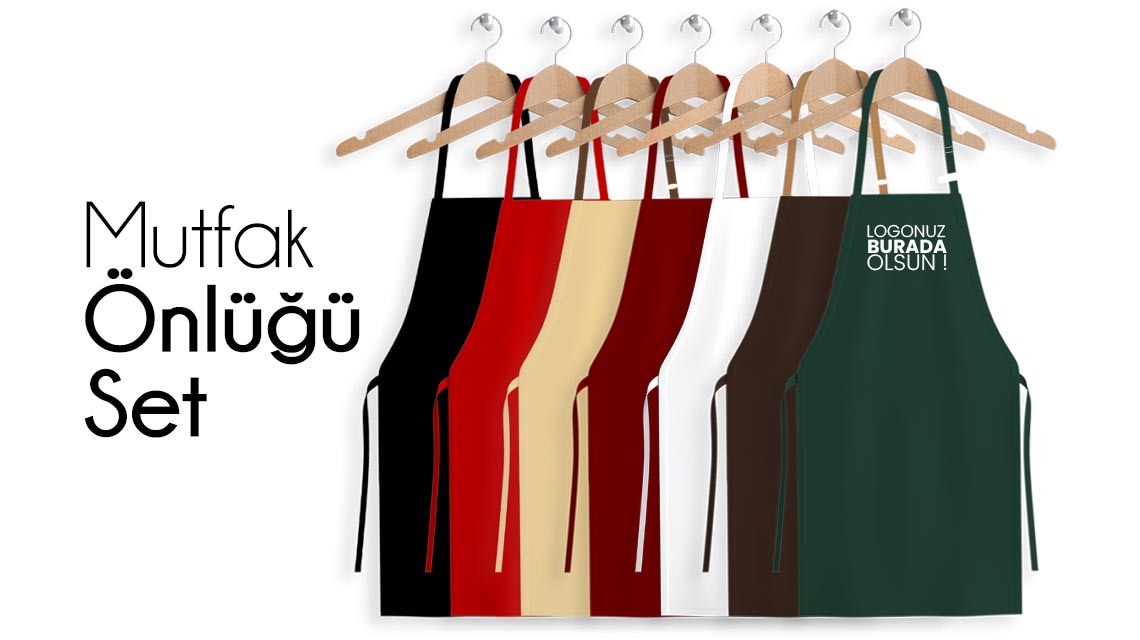 Mutfak Önlüğü Set
